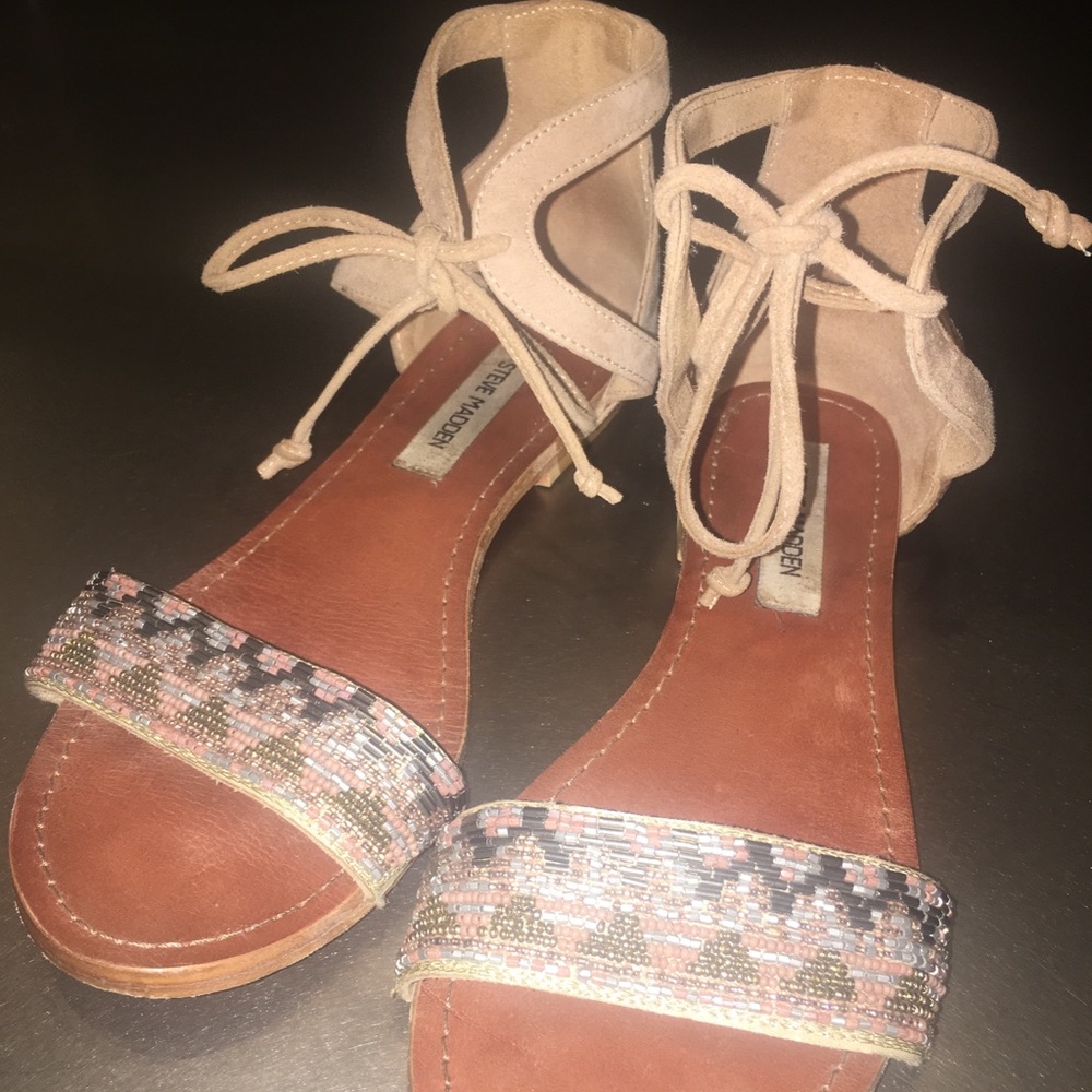 Steve Madden ankle strap sandals